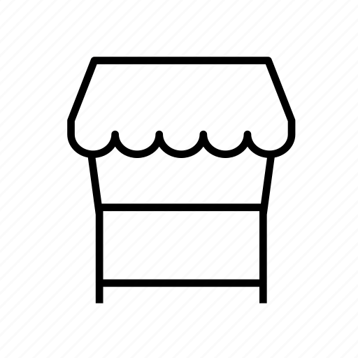 Booth, kiosk, shop, stall, stall001, street shop icon - Download on Iconfinder