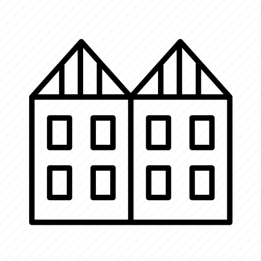 Building, house, residence, residential, townhouse, townhouse004 icon - Download on Iconfinder