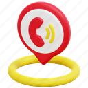 phone, telephone, maps, placeholder, location, pin, 3d