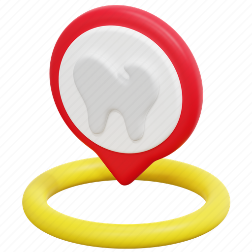 Dentist, dental, care, maps, placeholder, location, pin icon - Download on Iconfinder