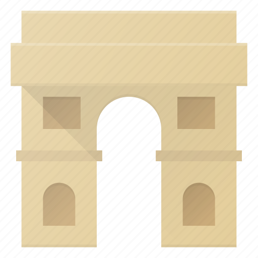 Arc, architecture, building, landmark, place, rome, triomphe icon - Download on Iconfinder