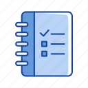 checklist, list, notes, organize