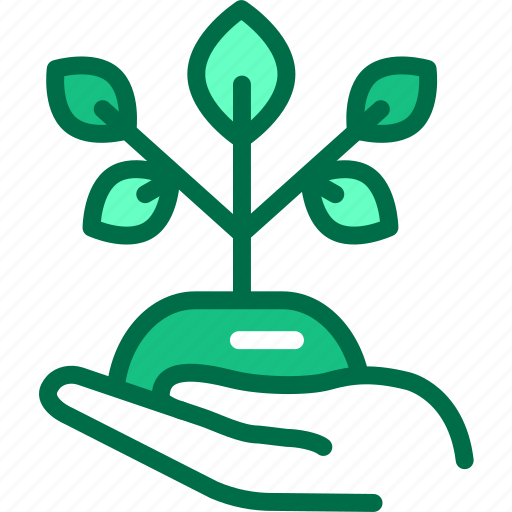 Plant, hand, agriculture icon - Download on Iconfinder