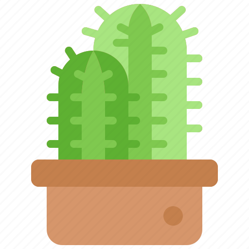 Cactus, plant, pot, garden, desert, botanical, dry icon - Download on Iconfinder