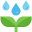 watering, plant, rain, gardening, water, drop, irrigation 