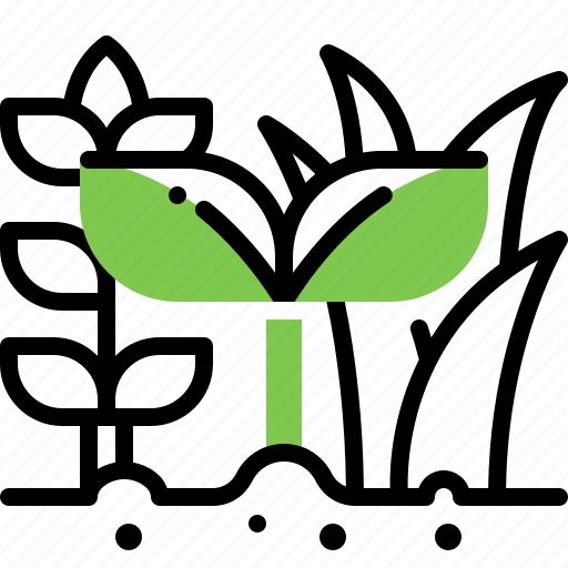 Nature, plant, ground, grass, lawn, weed, gardening icon - Download on Iconfinder