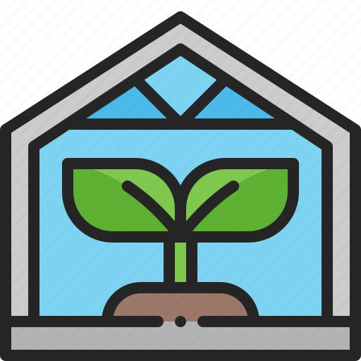 Greenhouse, hothouse, building, plant, gardening, growth, cultivation icon - Download on Iconfinder
