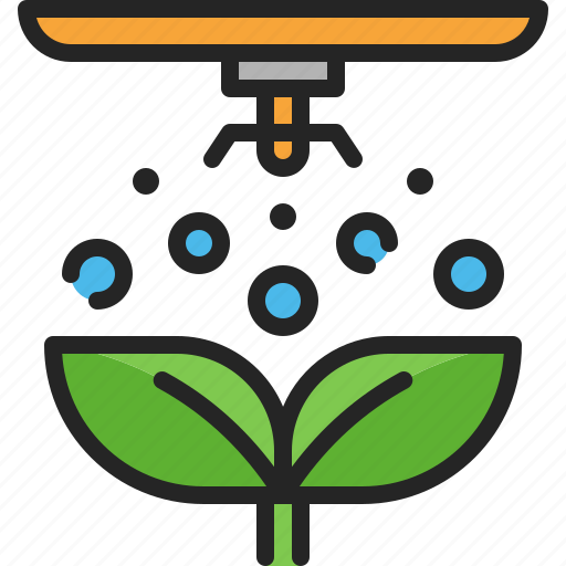 Sprinkler, watering, greenhouse, irrigation, spray, hanging, agriculture icon - Download on Iconfinder
