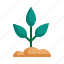 growth, spring, tree, leaf, plant icon 