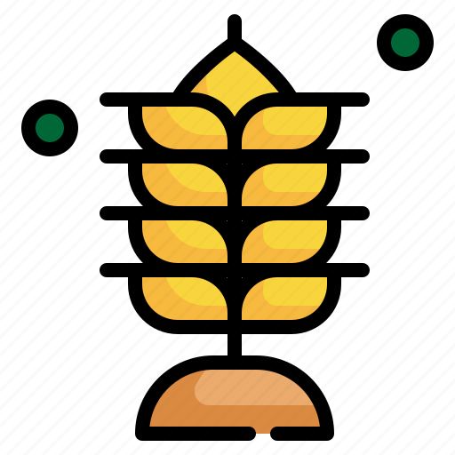 Wheat, leaf, agriculture, farming, plant icon icon - Download on Iconfinder
