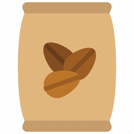 Bag, of, nuts, organic, vegetarian, nut icon - Download on Iconfinder