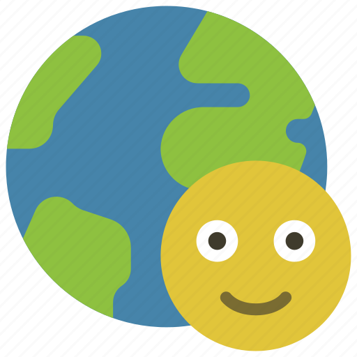 Happy, world, organic, vegetarian, globe icon - Download on Iconfinder