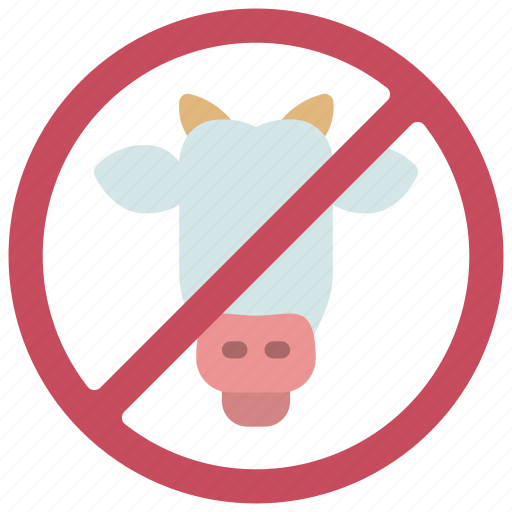 No, beef, organic, vegetarian, meat icon - Download on Iconfinder