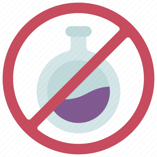 No, chemicals, organic, vegetarian, chemical icon - Download on Iconfinder