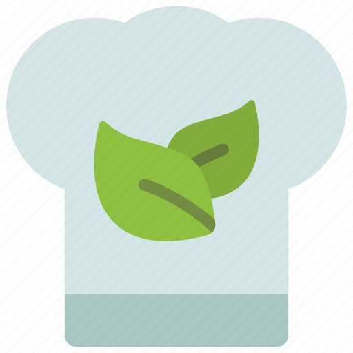 Vegan, chef, organic, vegetarian, hat icon - Download on Iconfinder