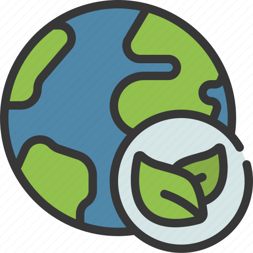 Green, earth, organic, vegetarian, globe icon - Download on Iconfinder