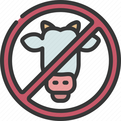 No, beef, organic, vegetarian, meat icon - Download on Iconfinder