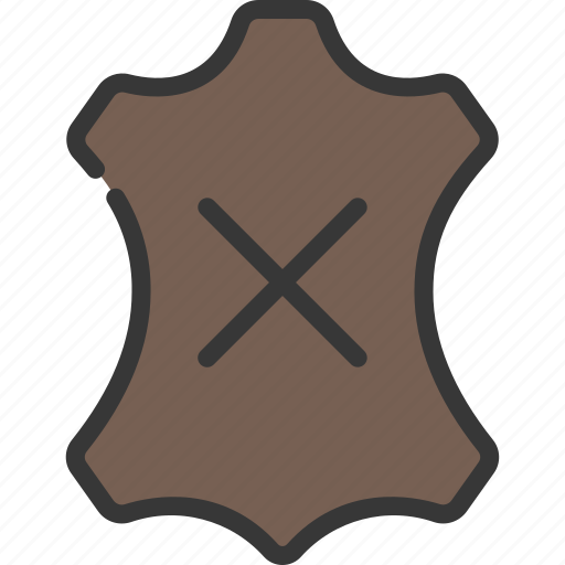 No, leather, organic, vegetarian, hide icon - Download on Iconfinder