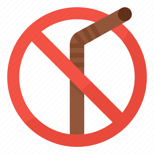 Ban, no, plastic, straw icon - Download on Iconfinder