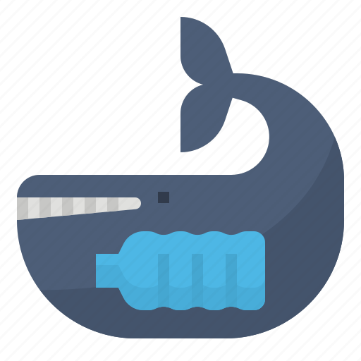Ocean, plastic, pollution, whale icon - Download on Iconfinder