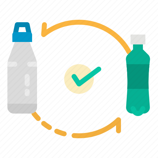 Bottle, eco, plastic, replace, reuseable icon - Download on Iconfinder
