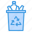 bin, bottle, garbage, recycle, recycling 