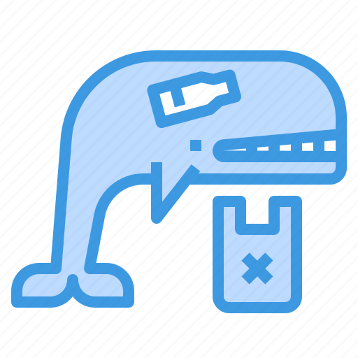Bag, bottle, environment, stomach, whale icon - Download on Iconfinder