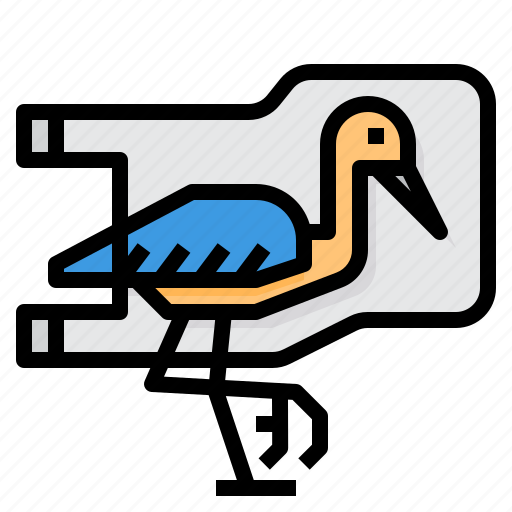 Bag, bird, environment, plastic, pollution icon - Download on Iconfinder