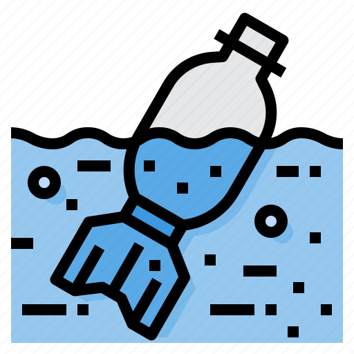 Bottle, ocean, plastic, pollution, waste icon - Download on Iconfinder