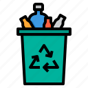 bin, bottle, garbage, recycle, recycling