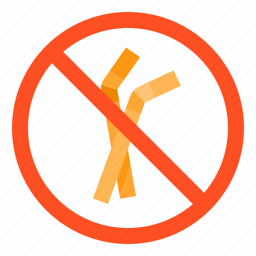 Ban, no, plastic, pollution, straw icon - Download on Iconfinder