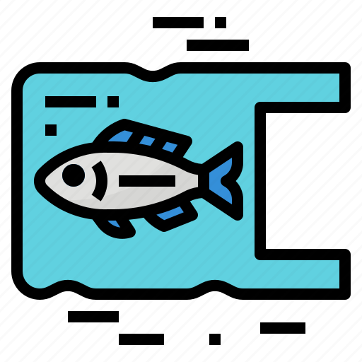 Bag, fish, plastic, pollution icon - Download on Iconfinder