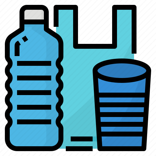 Bag, bottle, cup, plastic icon - Download on Iconfinder