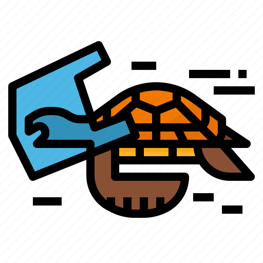 Ocean, plastic, sea, turtle icon - Download on Iconfinder