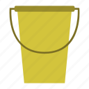 bucket, water, cleaning, tool