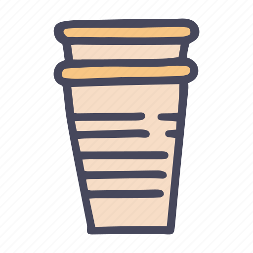 Plastic, products, water, beverage, cup, disposable, coffee icon - Download on Iconfinder