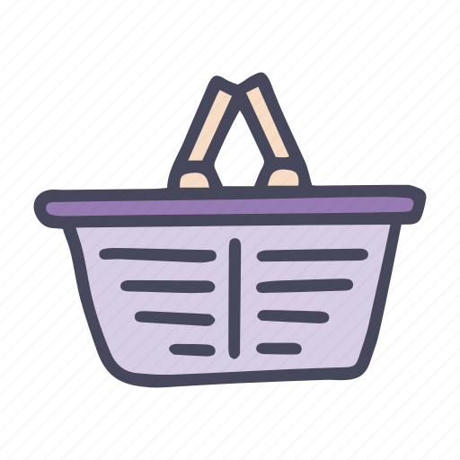 Plastic, products, basket, shopping, ecommerce, supermarket, store icon - Download on Iconfinder