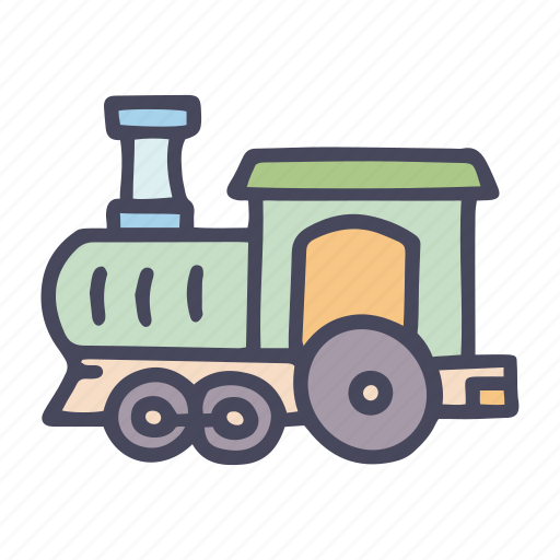 Plastic, products, toy, locomotive, play icon - Download on Iconfinder