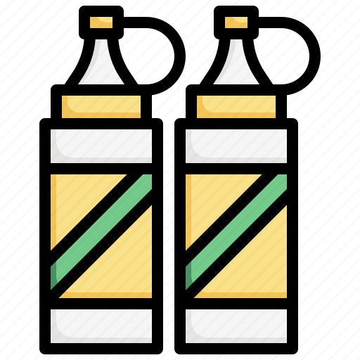Sauces, ketchup, mustard, plastic, bottle icon - Download on Iconfinder