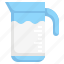 measuring, jug, cup, measurement, glass, plastic 