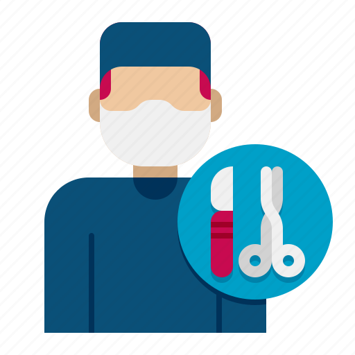 Surgical, nurse, male, medical icon - Download on Iconfinder
