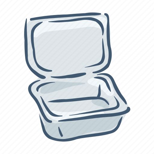 Container, disposable, garbage, plastic, pollution, trash, waste icon - Download on Iconfinder