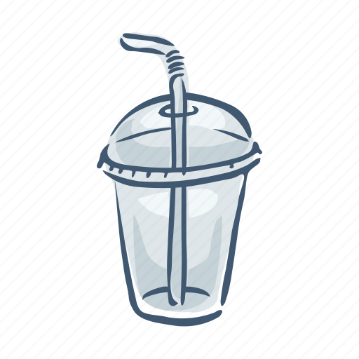 Cup, disposable, drink, plastic, pollution, trash, waste icon - Download on Iconfinder