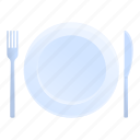 round, plate 