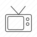 analog tv, set box, television, television set, tv, tv ears, video waves