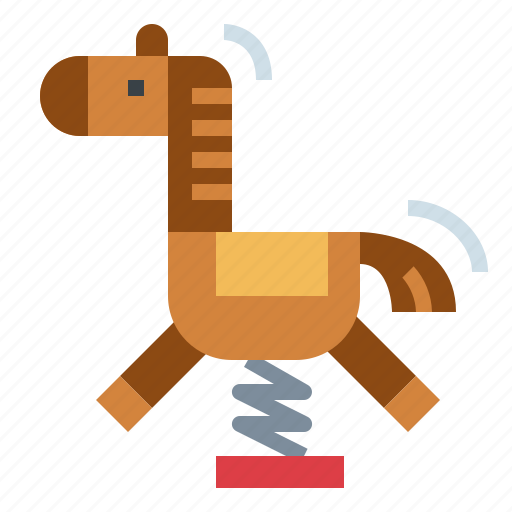 Childhood, entertainment, horse, rocking icon - Download on Iconfinder