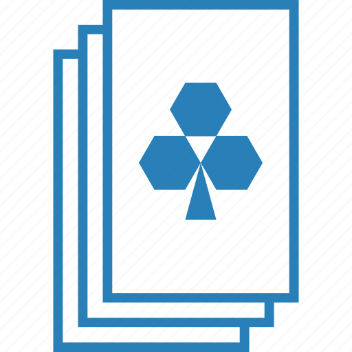Clover, clubs, deck, gambling, suit, casino, playing cards icon - Download on Iconfinder