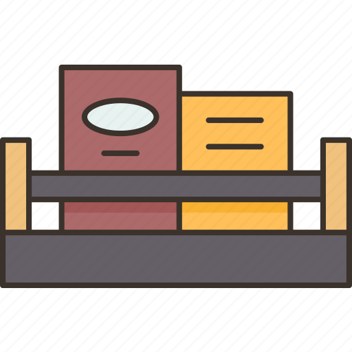 Bookshelves, books, reading, interior, organizing icon - Download on Iconfinder