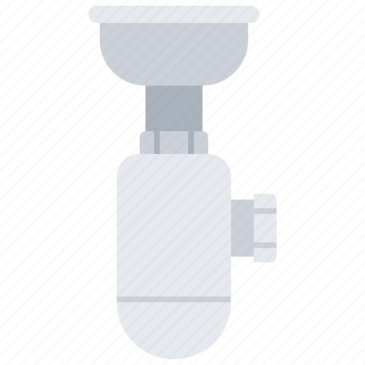 Pipe, plumber, plumbing, siphon, water icon - Download on Iconfinder