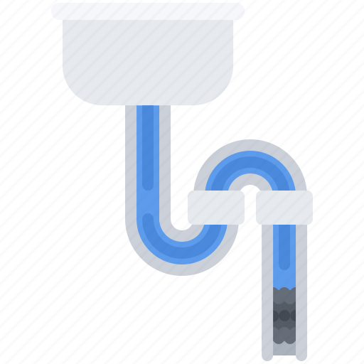 Clogging, pipe, plumber, plumbing, water icon - Download on Iconfinder